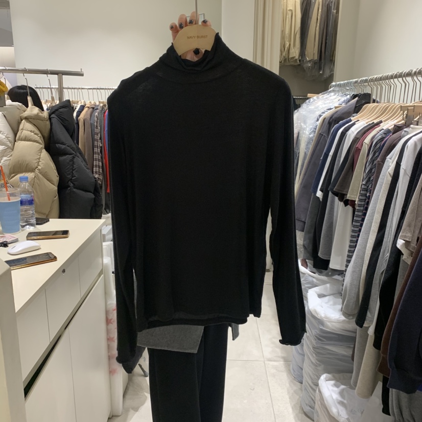 NAVYBURST韓國直郵㊣女士新款人氣時尚推薦真品休閑長袖T恤NAVY BURST長袖T恤圖色5