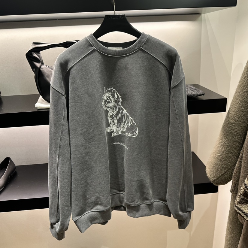 FEBRUARY 11東大門㊣代購女裝新品推薦人氣休閑25秋冬衛衣FEBRUARY 11衛衣圖色2墨色