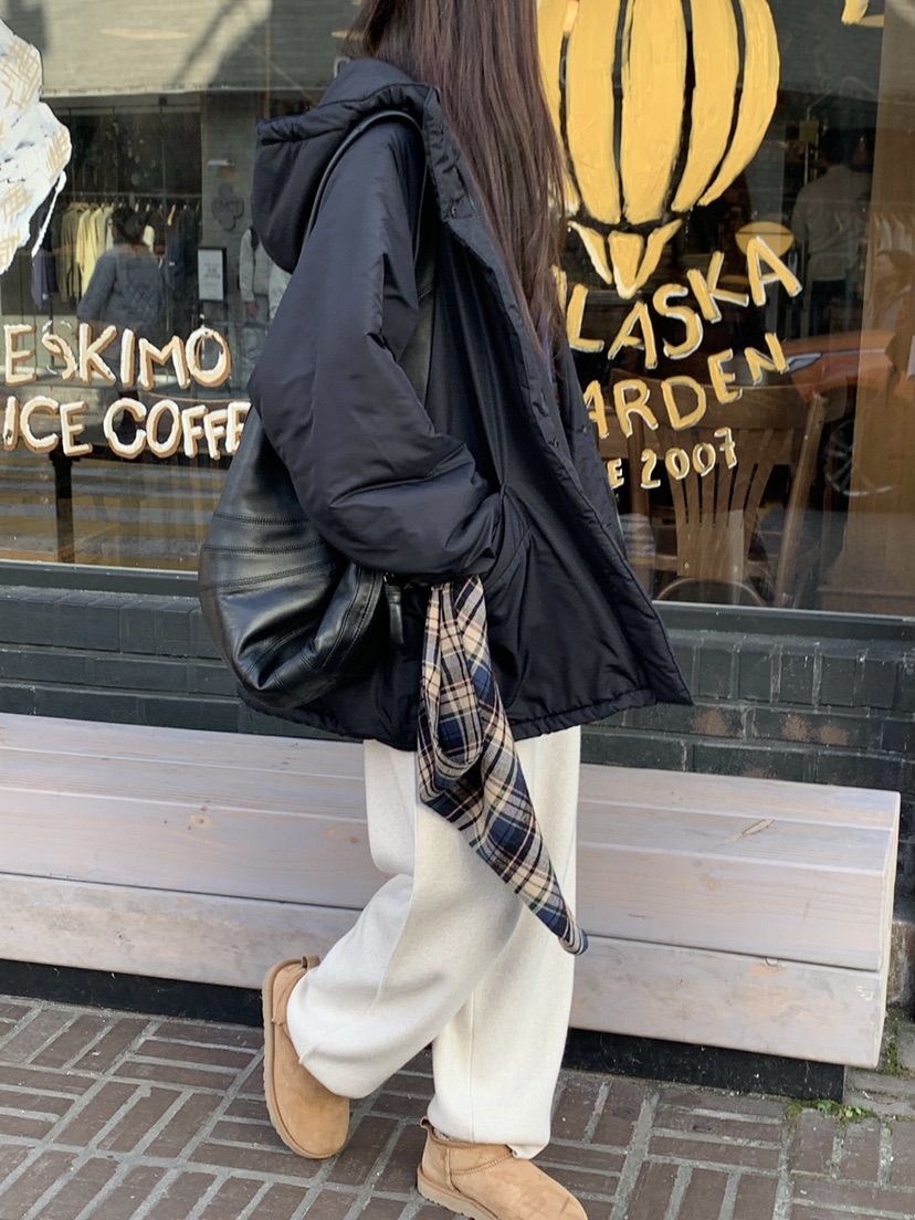 LOGARDEN東大門㊣實拍女士新品人氣熱賣真品職業25秋冬短款棉服LO GARDEN短款棉服