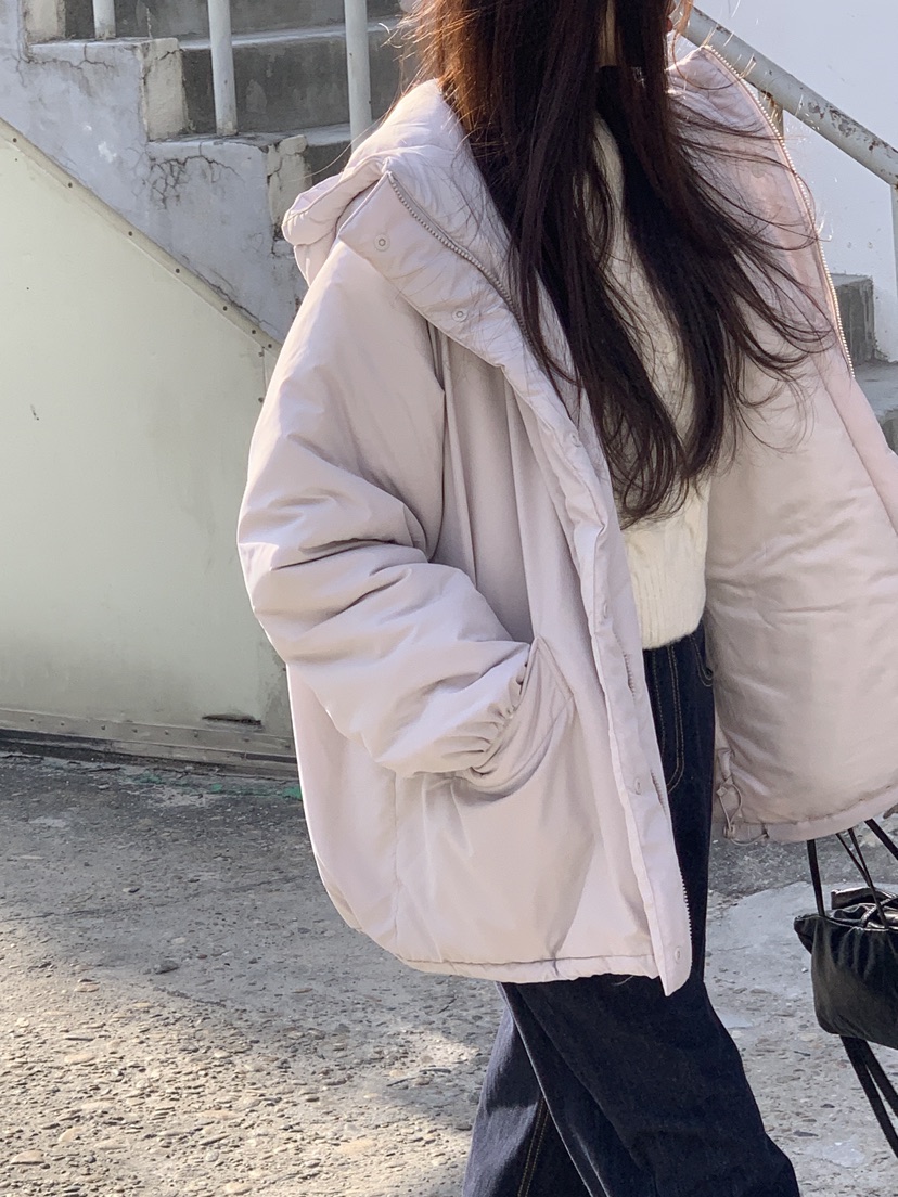 LOGARDEN東大門㊣實拍女士新品人氣熱賣真品職業25秋冬短款棉服LO GARDEN短款棉服