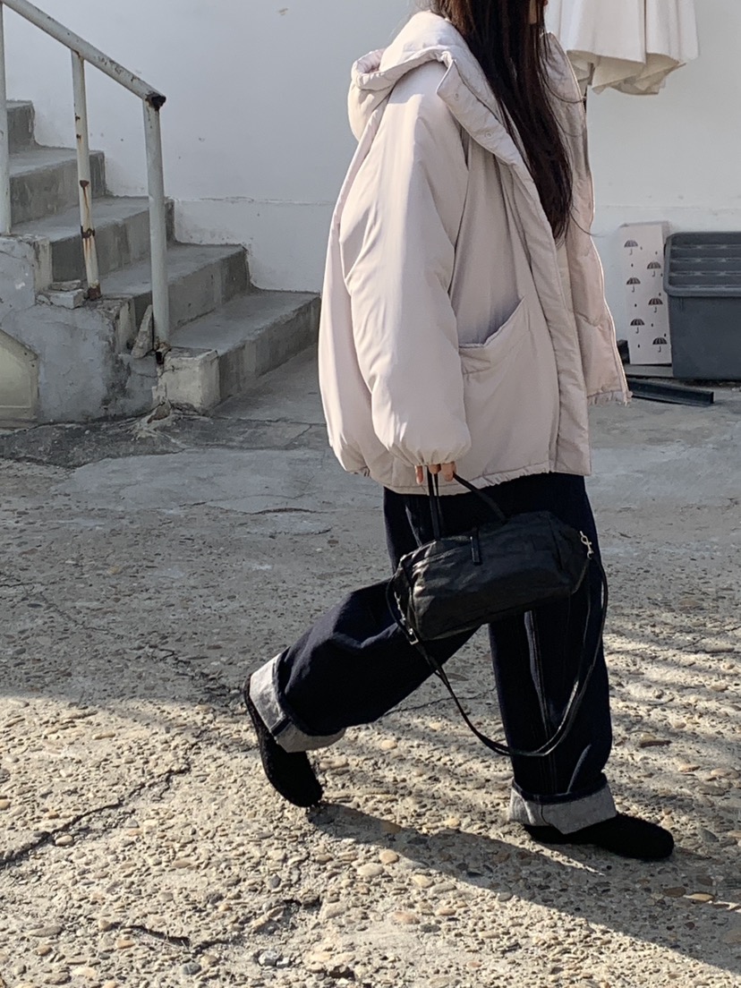 LOGARDEN東大門㊣實拍女士新品人氣熱賣真品職業25秋冬短款棉服LO GARDEN短款棉服