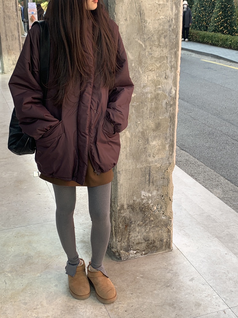 LOGARDEN東大門㊣實拍女士新品人氣熱賣真品職業25秋冬短款棉服LO GARDEN短款棉服