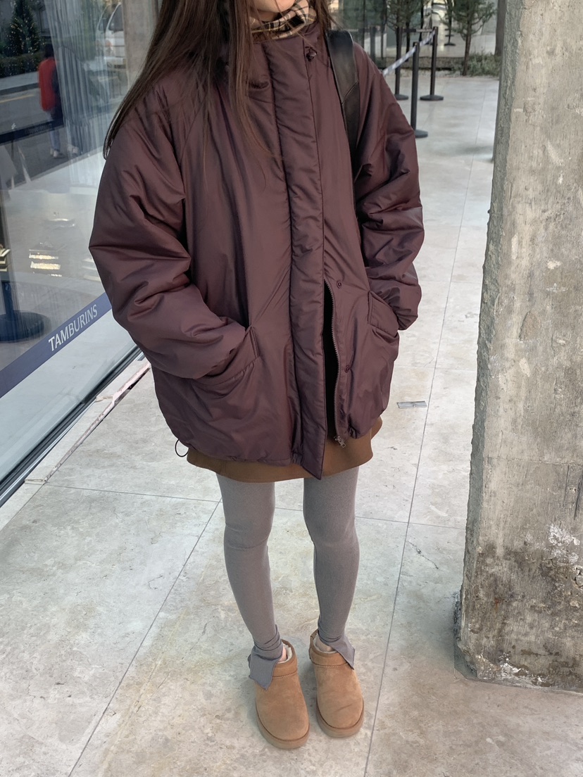 LOGARDEN東大門㊣實拍女士新品人氣熱賣真品職業25秋冬短款棉服LO GARDEN短款棉服圖色1