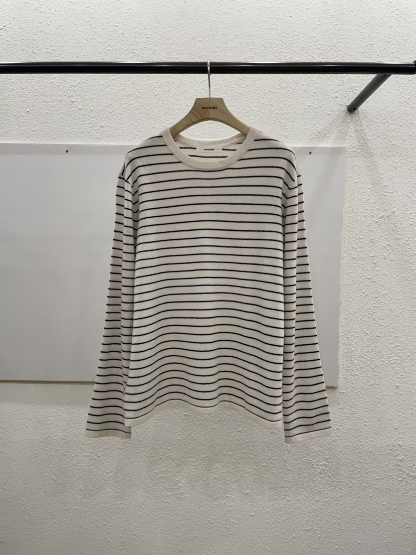 EGGPLANT東大門㊣直郵女裝新品25秋冬推薦熱賣針織衫單排扣EGGPLANT針織衫圖色1