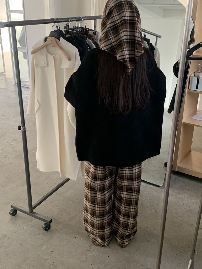 LOGARDEN韓國直郵㊣女裝新款熱賣25秋冬職業推薦休閑圍巾披肩LO GARDEN圍巾/披肩