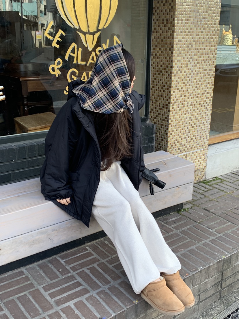 LOGARDEN韓國直郵㊣女裝新款熱賣25秋冬職業推薦休閑圍巾披肩LO GARDEN圍巾/披肩圖色3