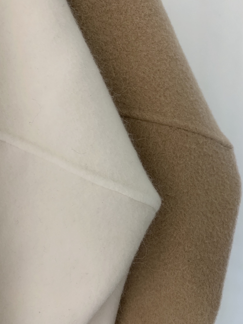 LOGARDEN東大門㊣直郵女裝新品25秋冬休閑中長款大衣羊駝毛LO GARDEN中長款大衣