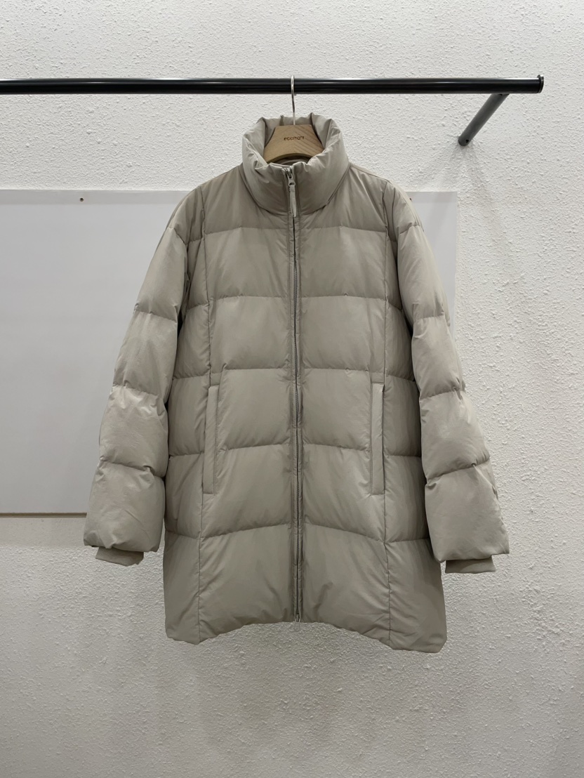 EGGPLANT東大門㊣代購女士新品職業時尚休閑推薦長款羽絨服EGGPLANT長款羽絨服圖色1