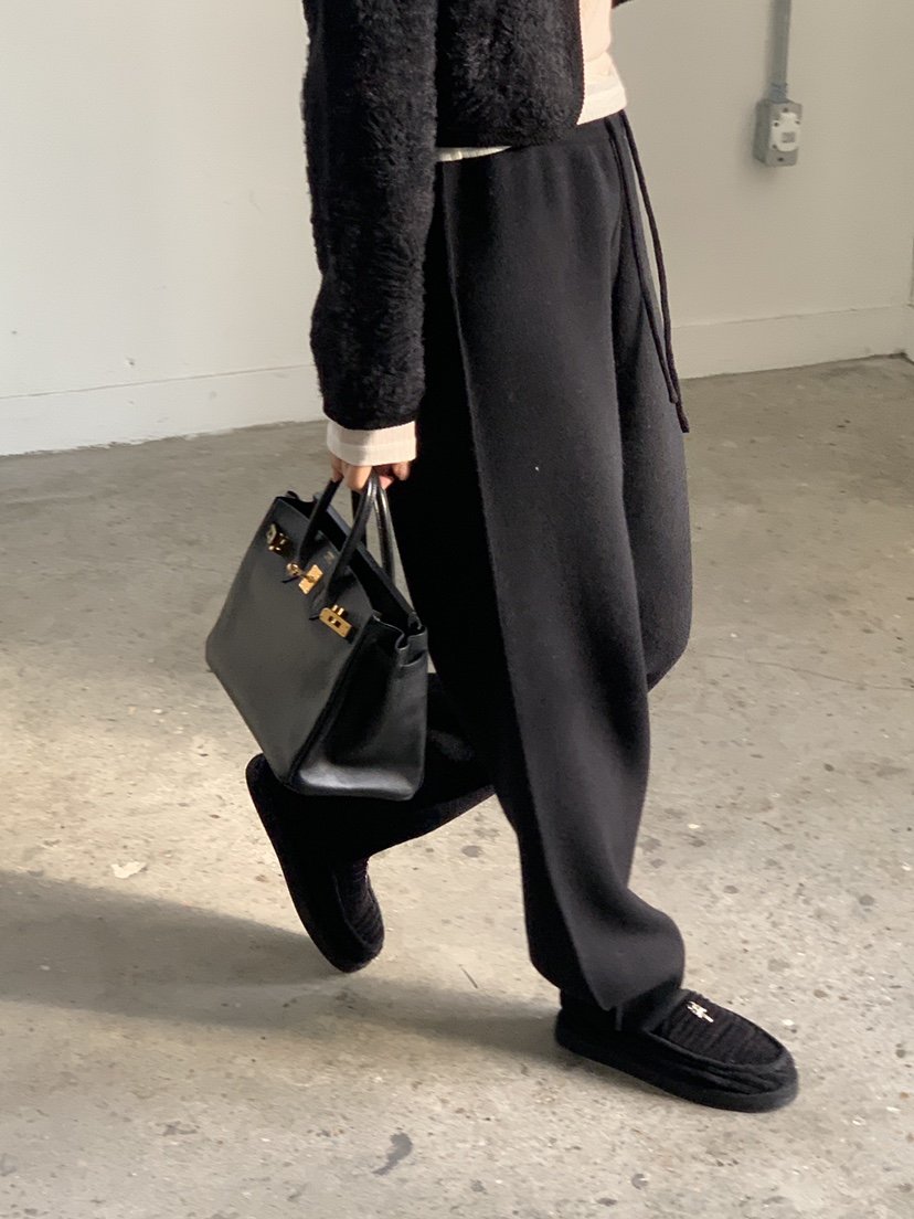 LOGARDEN東大門㊣實拍女裝新品25秋冬熱賣真品人氣推薦休閑褲LO GARDEN休閑褲