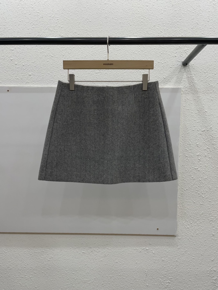 EGGPLANT東大門㊣實拍女士新品人氣25秋冬時尚熱賣真品短裙EGGPLANT短裙圖色1