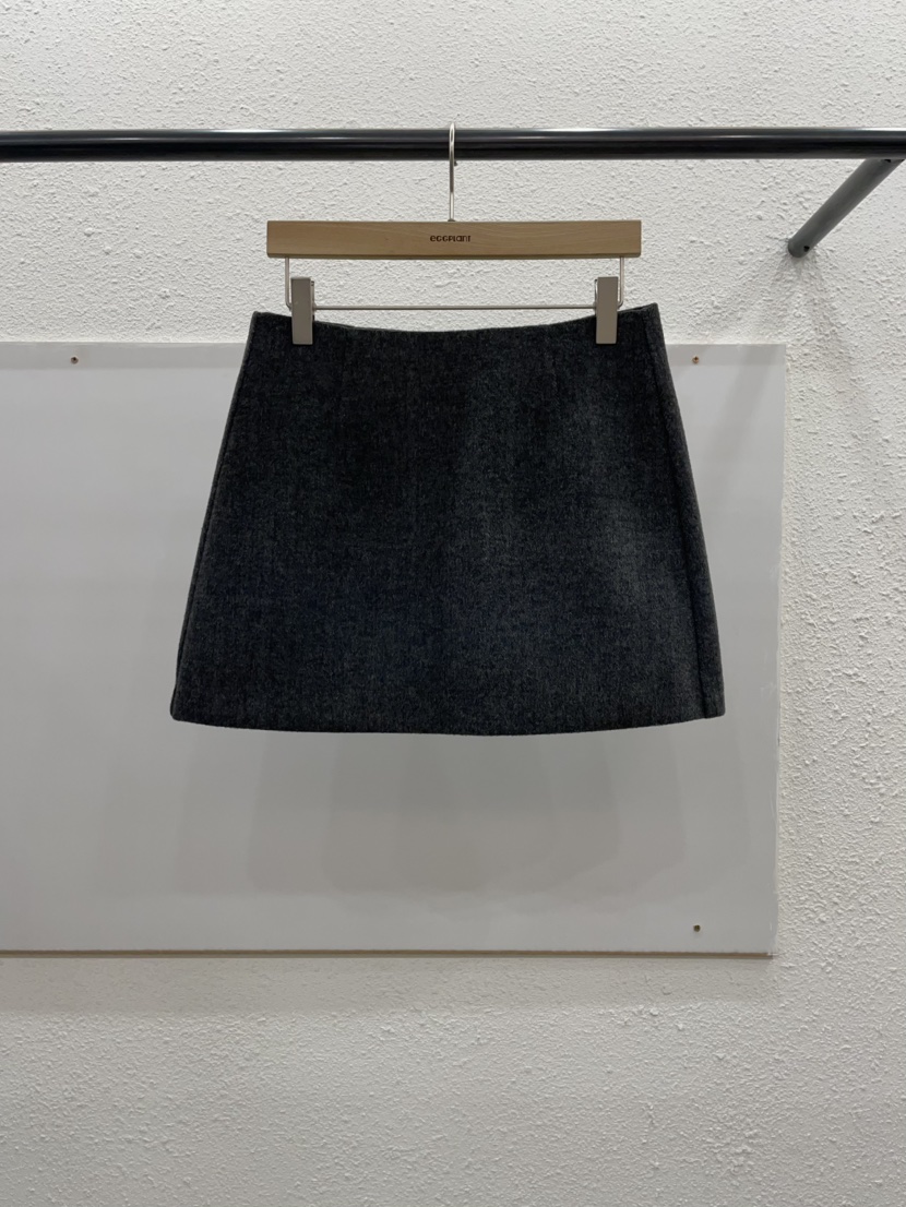 EGGPLANT東大門㊣實拍女士新品人氣25秋冬時尚熱賣真品短裙EGGPLANT短裙圖色2