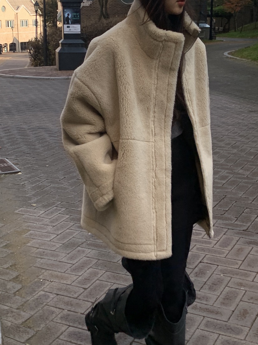 LOGARDEN東大門㊣代購女士新品時尚人氣休閑熱賣真品25秋冬夾克LO GARDEN夾克