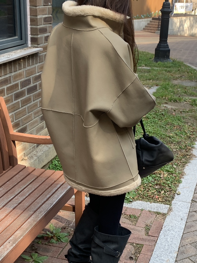 LOGARDEN東大門㊣代購女士新品時尚人氣休閑熱賣真品25秋冬夾克LO GARDEN夾克