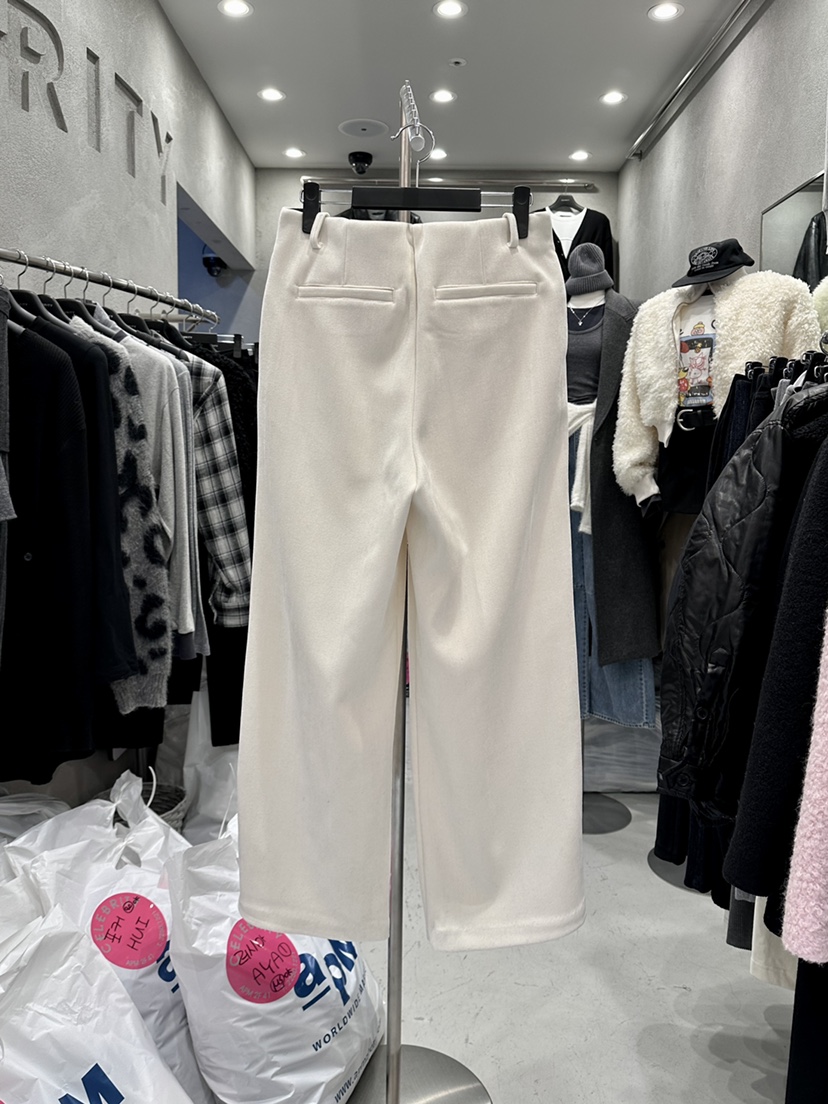 CELEBRITY-A韓國代購㊣女裝新款真品推薦熱賣人氣職業休閑褲CELEBRITY-A休閑褲