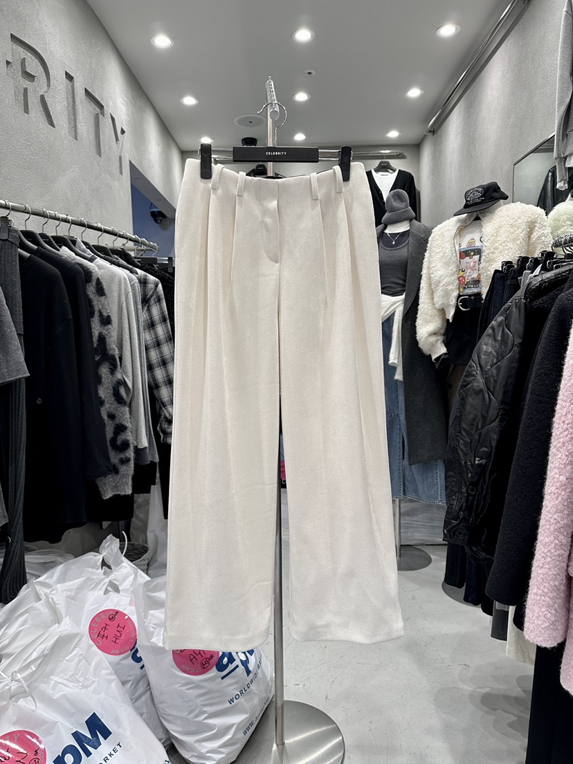 CELEBRITY-A韓國代購㊣女裝新款真品推薦熱賣人氣職業休閑褲CELEBRITY-A休閑褲圖色2