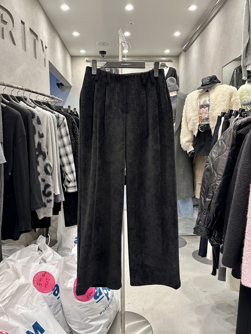 CELEBRITY-A韓國代購㊣女裝新款真品推薦熱賣人氣職業休閑褲CELEBRITY-A休閑褲圖色3