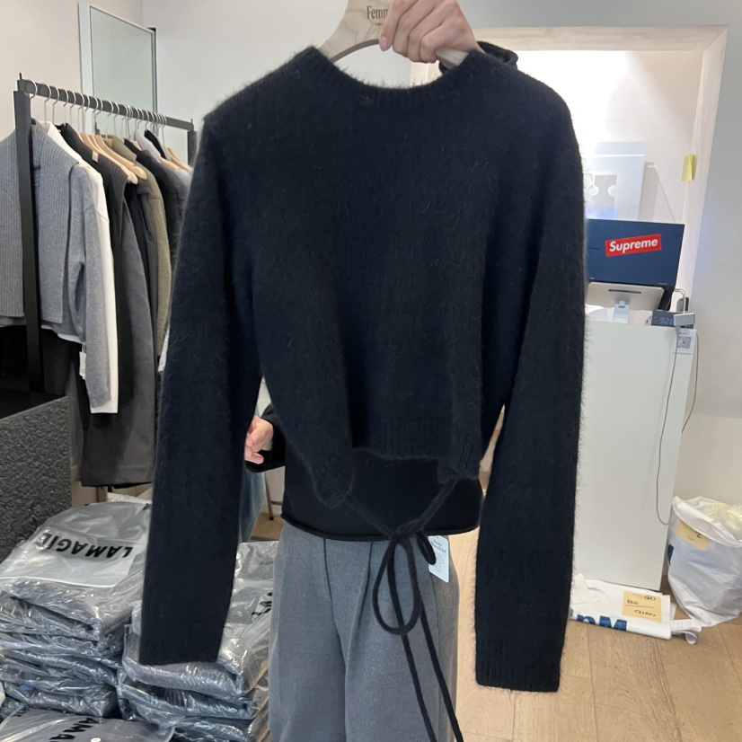 LA MAGIE FEMME韓國直郵㊣女士新款熱賣時尚真品休閑毛衣Lamagie Femme毛衣圖色2