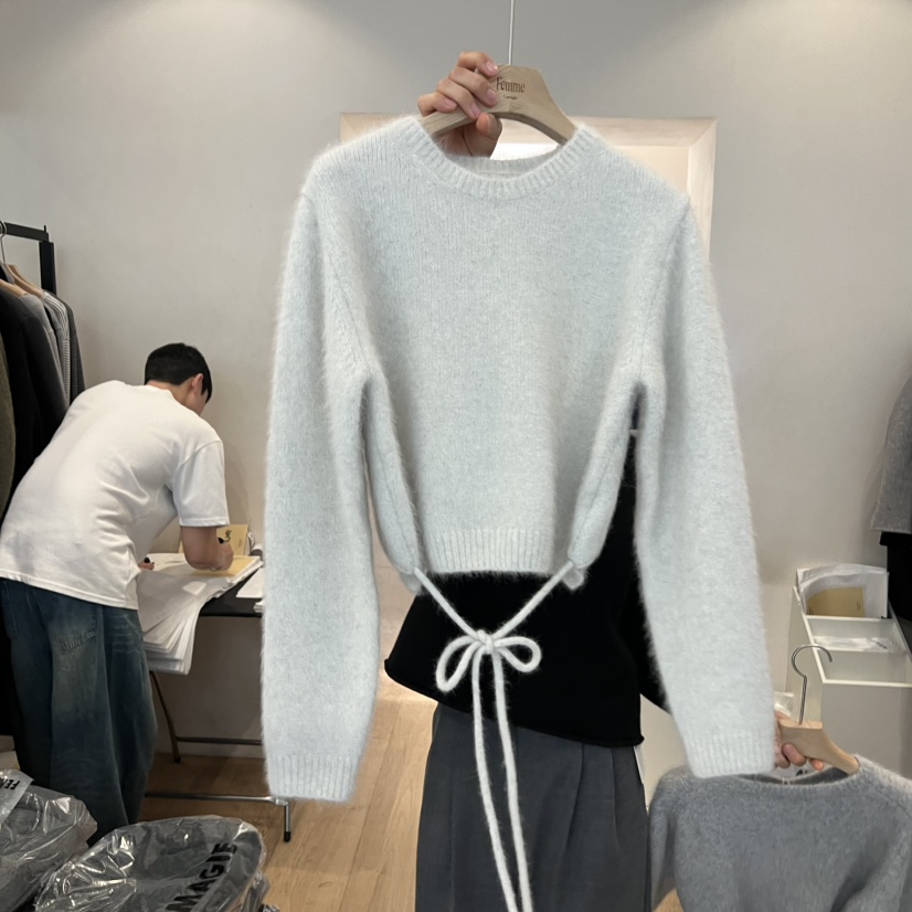 LA MAGIE FEMME韓國直郵㊣女士新款熱賣時尚真品休閑毛衣Lamagie Femme毛衣圖色3