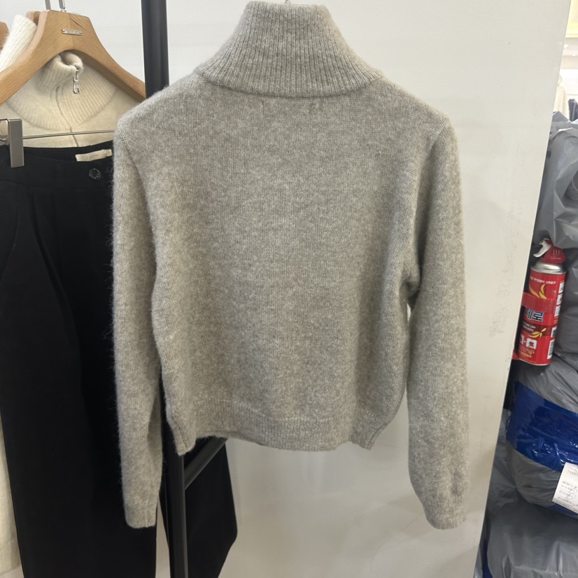 3 ANOTHER韓國直郵㊣女裝新款人氣推薦熱賣毛衣馬海毛拉鏈3 ANOTHER毛衣