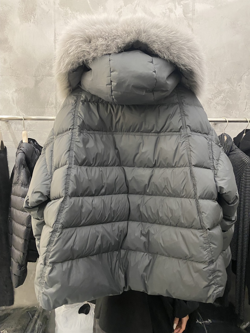 THE VETIVER-A東大門㊣實拍女士新款時尚休閑短款羽絨服毛皮VETIVER短款羽絨服