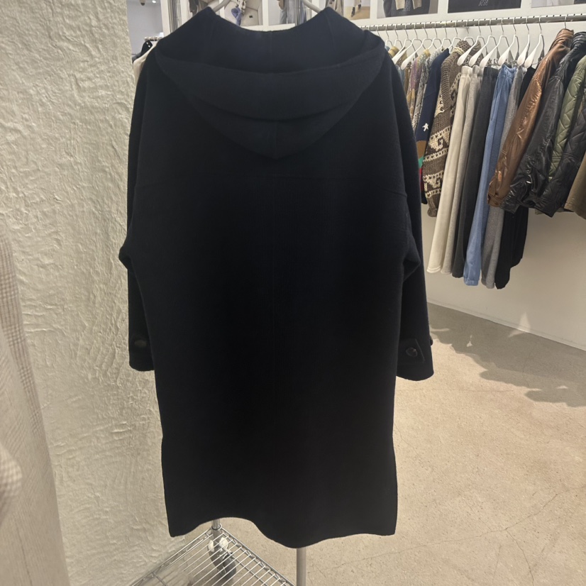 MARAN-P東大門㊣直郵女裝新品25秋冬職業推薦中長款大衣手工MARAN中長款大衣