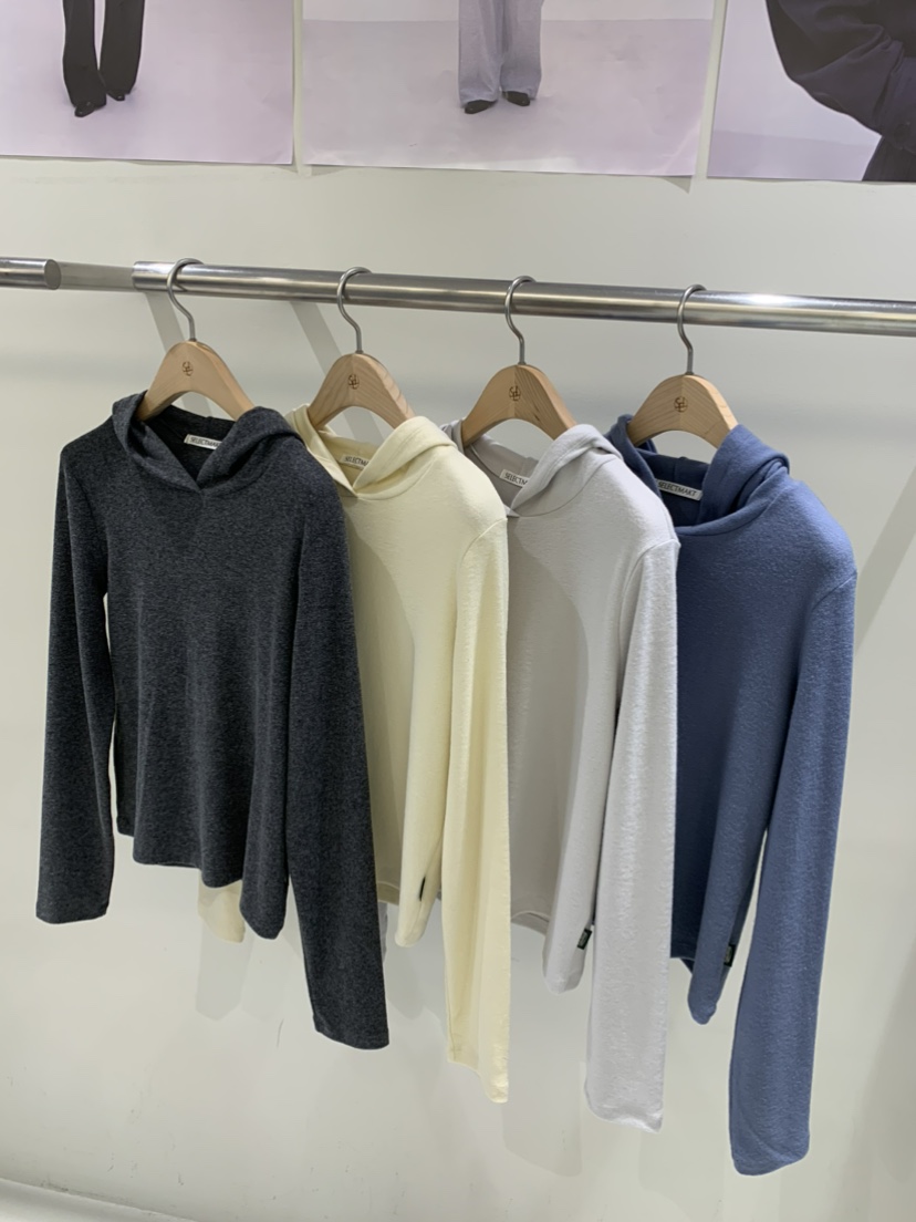 SELECT MARKET東大門㊣直郵女士新品休閑時尚25秋冬長袖T恤SELECT MARKET長袖T恤