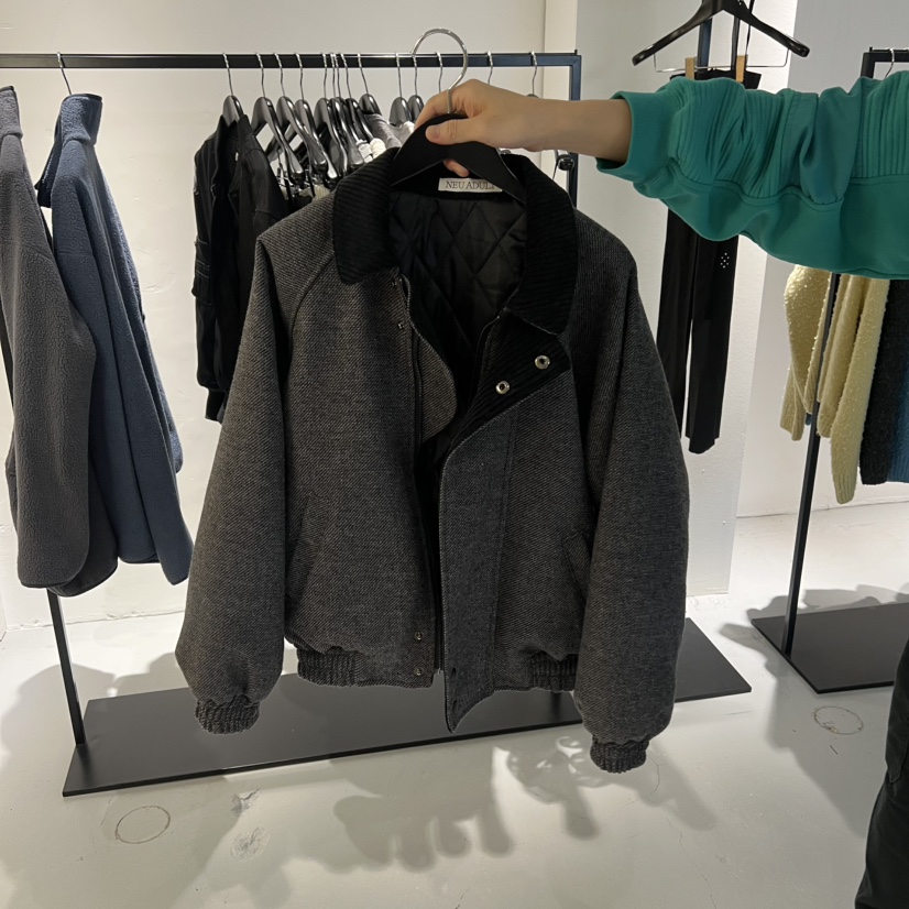 NEU ADULT韓國直郵㊣女裝新品真品推薦熱賣人氣時尚25秋冬夾克NEU ADULT夾克圖色1