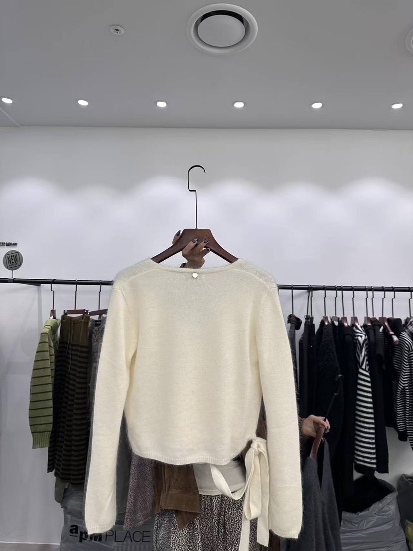 WATERMELON東大門㊣實拍女裝新品休閑人氣熱賣針織衫安哥拉WATER MELON針織衫