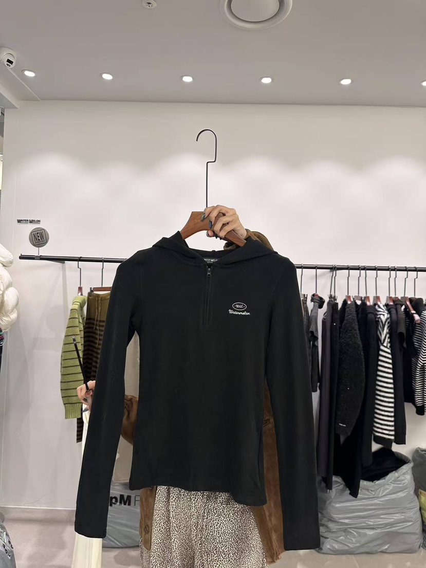 WATERMELON東大門㊣實拍女士新款真品時尚25秋冬熱賣長袖T恤WATER MELON長袖T恤圖色2