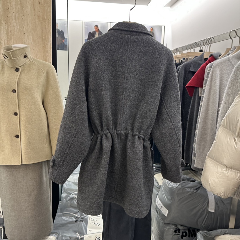 WRITTEN BY東大門㊣代購女士新款人氣真品熱賣中長款大衣涂層WRITTEN BY中長款大衣