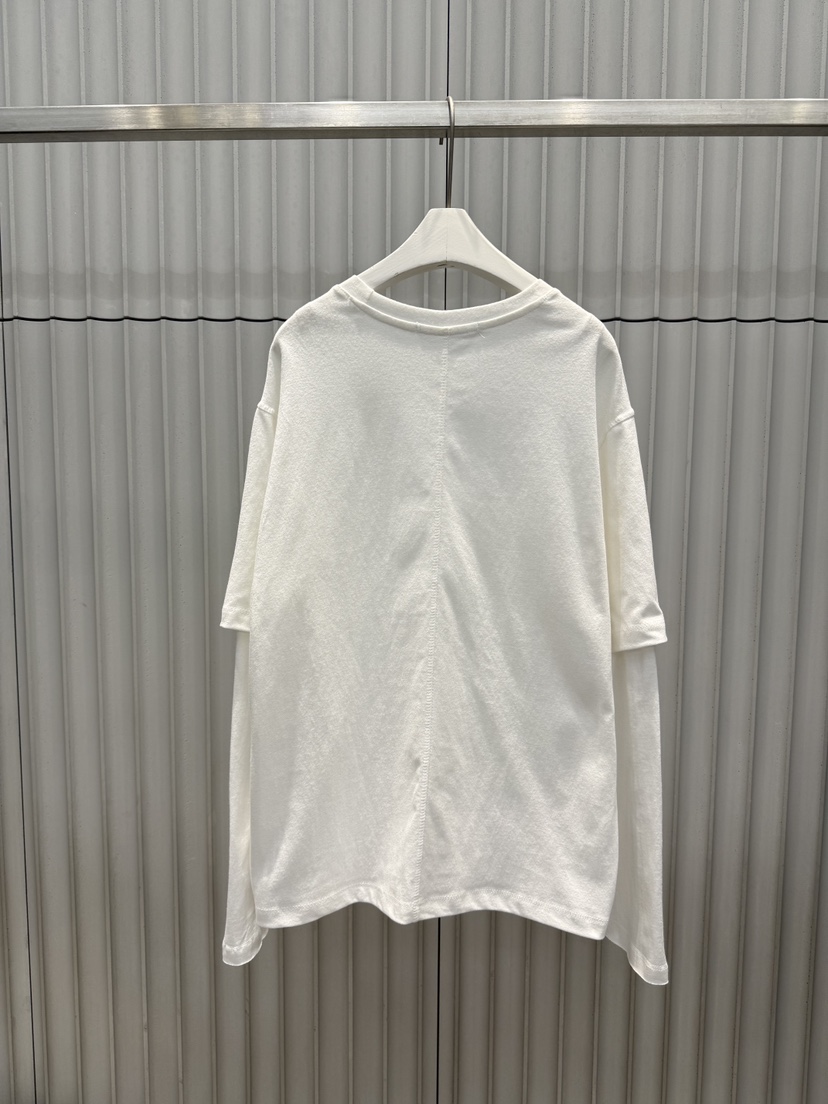 NCODE韓國代購㊣女裝新品25秋冬熱賣時尚真品長袖T恤假兩件NCODE長袖T恤