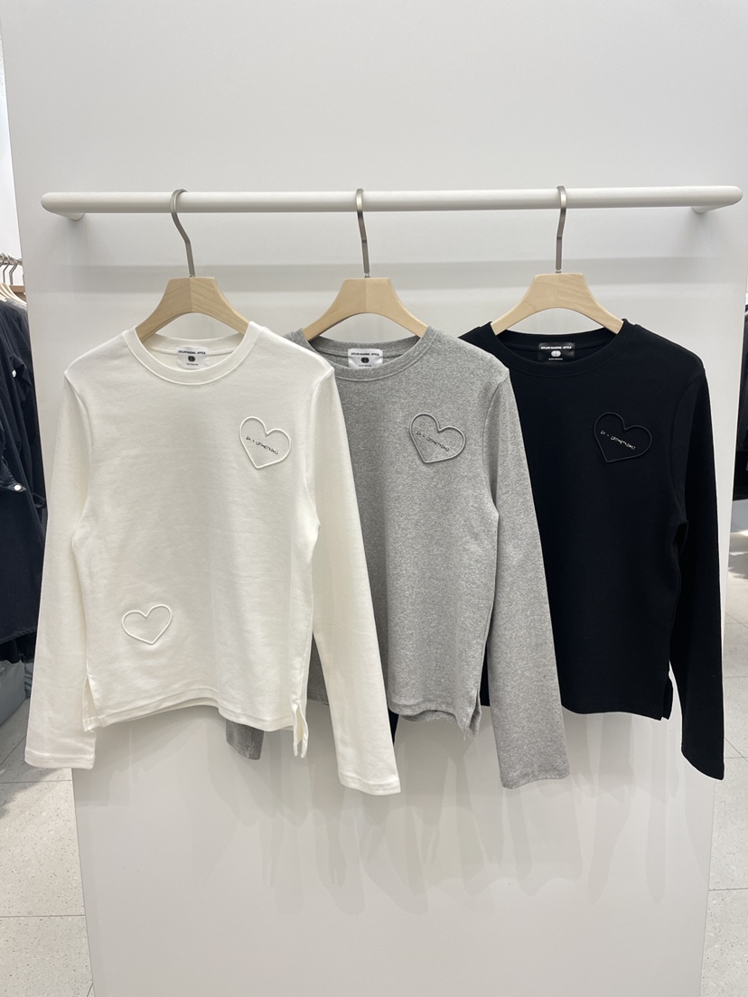 NYLON韓國代購㊣女裝新款25秋冬人氣推薦休閑真品熱賣長袖T恤NYLON長袖T恤