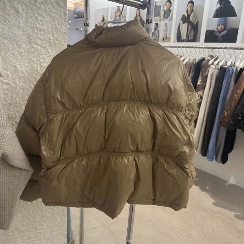 MARAN-P東大門㊣實拍女裝新品熱賣休閑短款羽絨服毛絨羊毛MARAN短款羽絨服