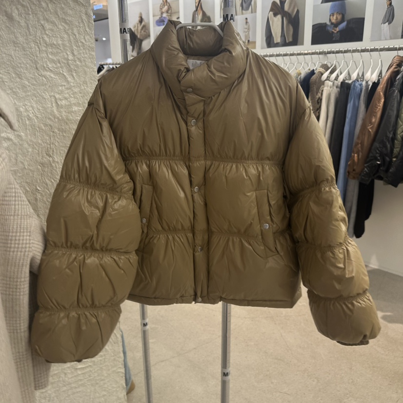 MARAN-P東大門㊣實拍女裝新品熱賣休閑短款羽絨服毛絨羊毛MARAN短款羽絨服圖色1