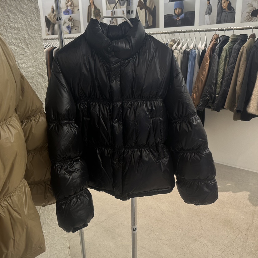 MARAN-P東大門㊣實拍女裝新品熱賣休閑短款羽絨服毛絨羊毛MARAN短款羽絨服圖色2