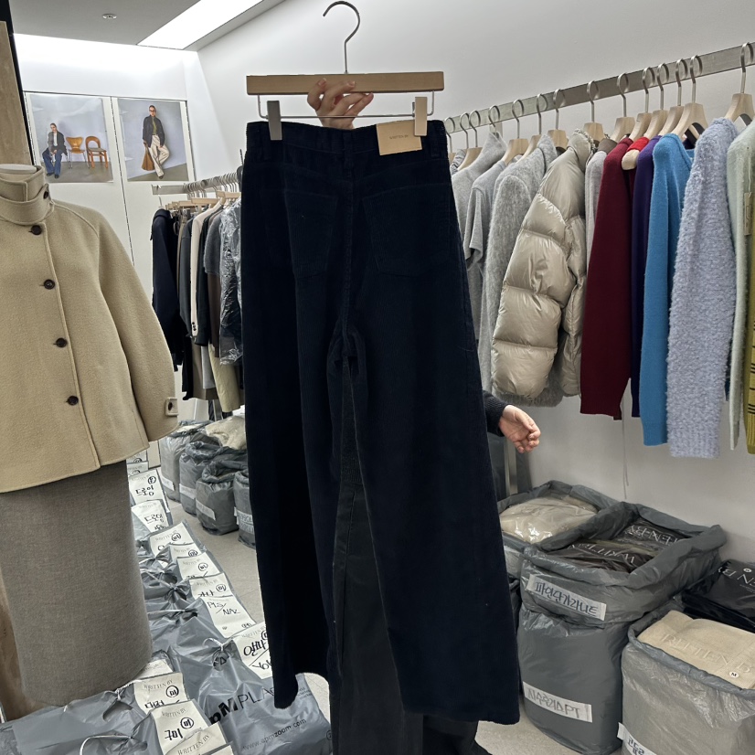 WRITTEN BY東大門㊣直郵女士新品時尚休閑褲不含腰帶燈芯絨WRITTEN BY休閑褲