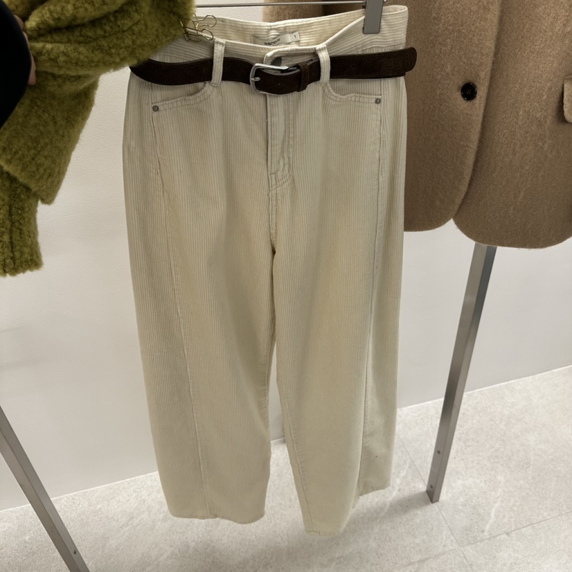 WRITTEN BY東大門㊣直郵女士新品時尚休閑褲不含腰帶燈芯絨WRITTEN BY休閑褲圖色3