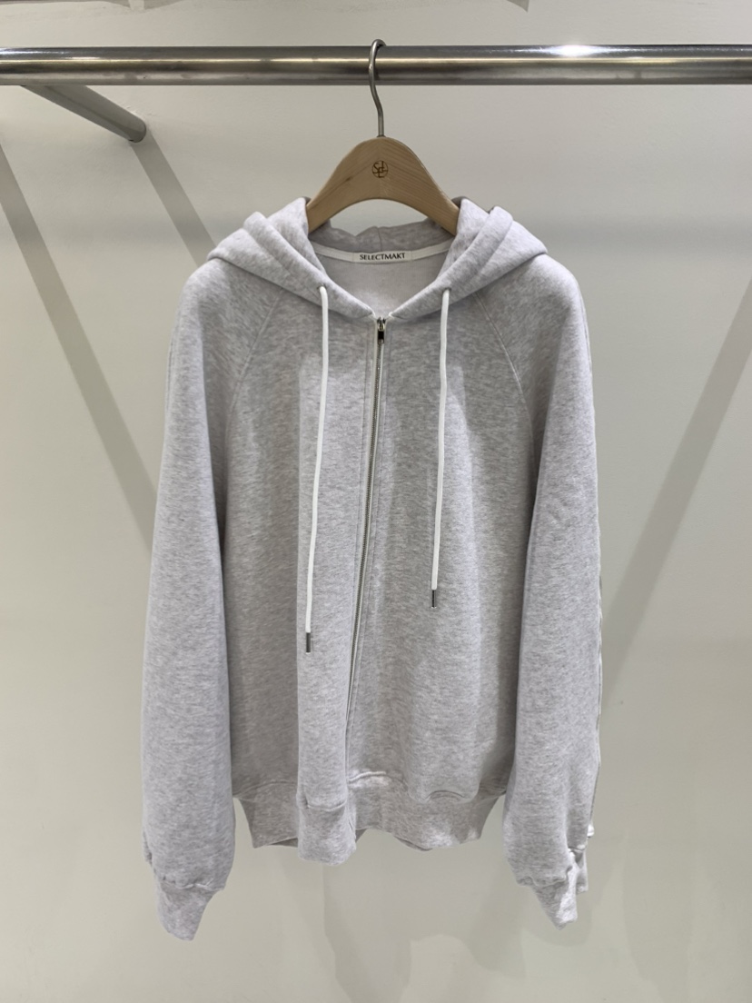 SELECT MARKET韓國直郵㊣女士新款時尚熱賣推薦夾克拉鏈連帽SELECT MARKET夾克圖色1