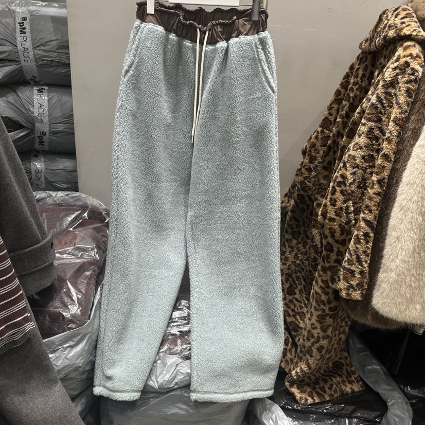 THE SECOND GROW韓國直郵㊣女裝新品25秋冬職業休閑褲羊毛THE SECOND GROW休閑褲圖色3