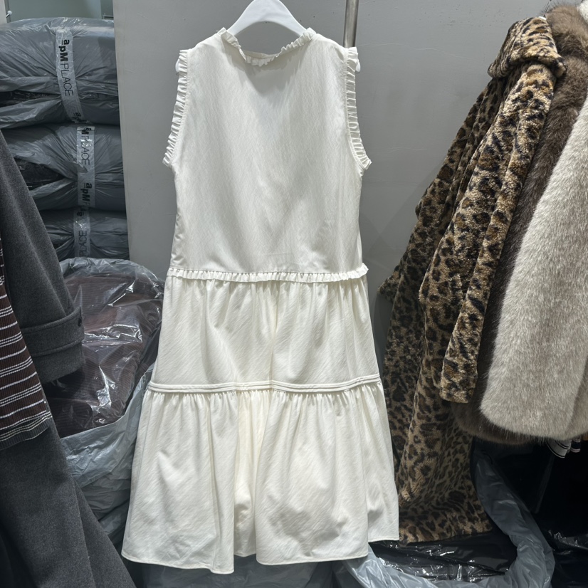 THE SECOND GROW東大門㊣代購女士新款人氣推薦連衣裙荷葉邊THE SECOND GROW連衣裙