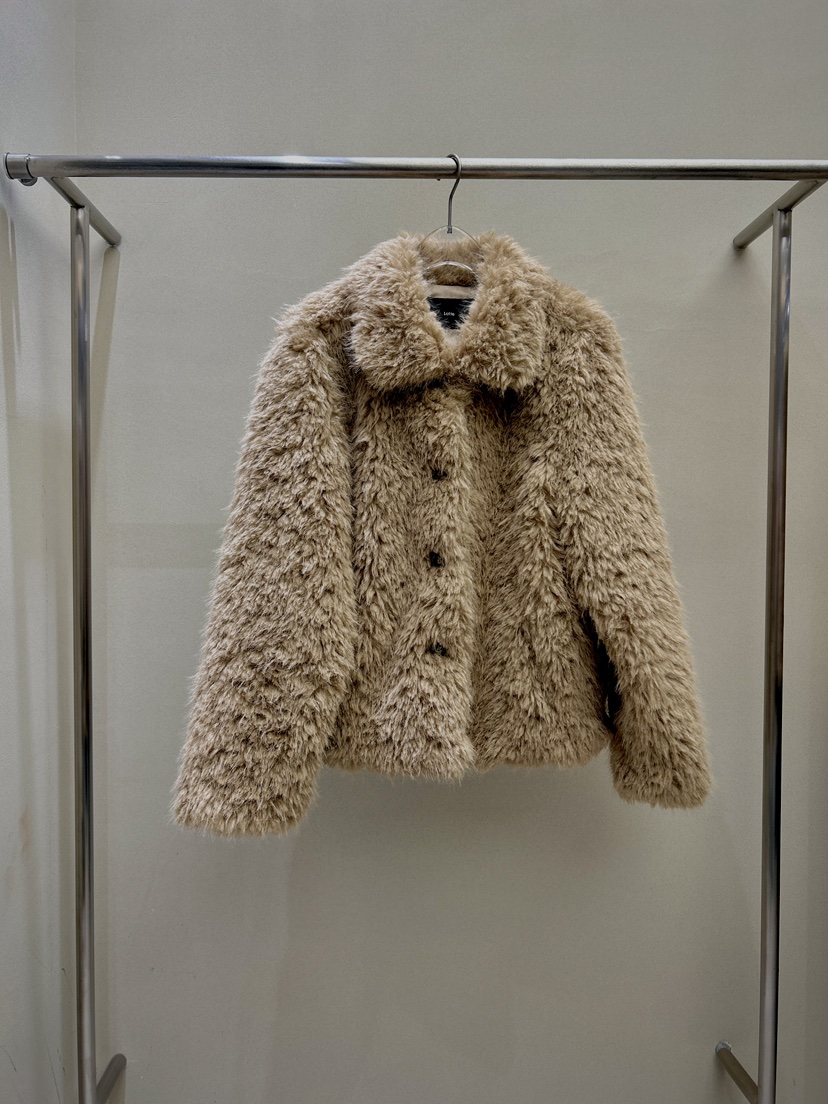 LATTE-P東大門㊣代購女士新款熱賣時尚職業休閑真品短款大衣LATTE-P短款大衣圖色2