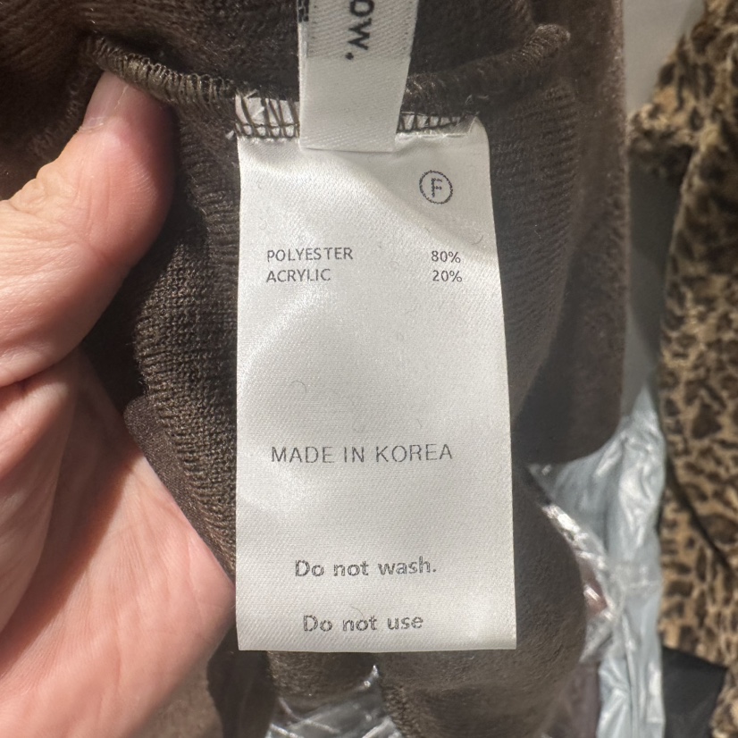 THE SECOND GROW東大門㊣直郵女裝新品真品職業衛衣羊毛拉鏈THE SECOND GROW衛衣