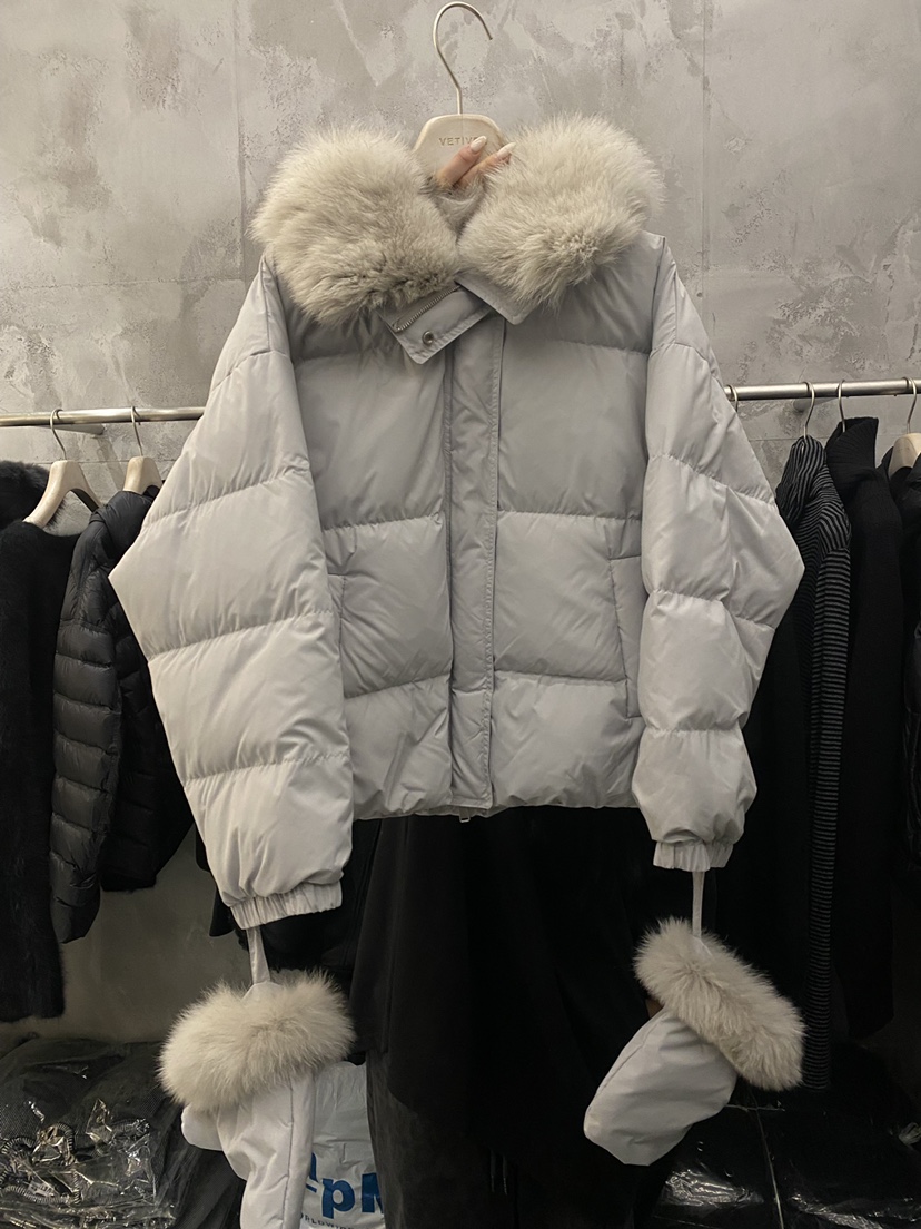 THE VETIVER-A東大門㊣實拍女士新款25秋冬職業短款羽絨服VETIVER短款羽絨服圖色1