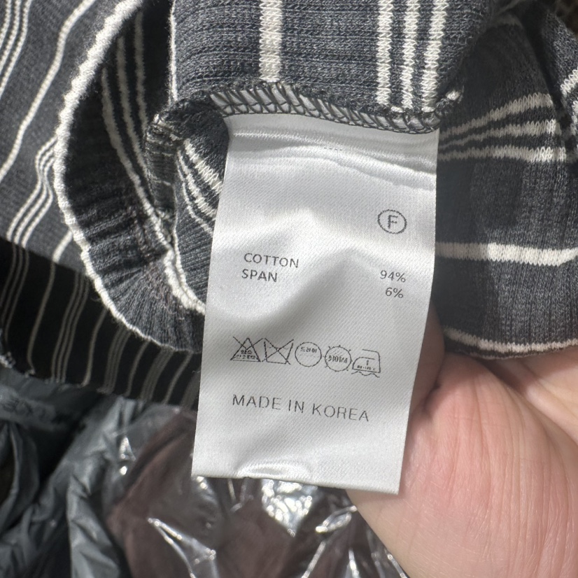 THE SECOND GROW東大門㊣直郵女士新款職業時尚針織衫條紋THE SECOND GROW針織衫