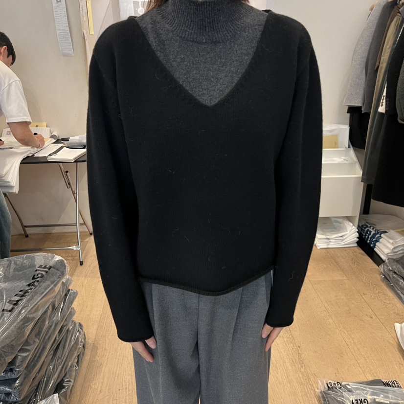 LA MAGIE FEMME東大門㊣代購女裝新品休閑職業熱賣針織衫Lamagie Femme針織衫圖色4