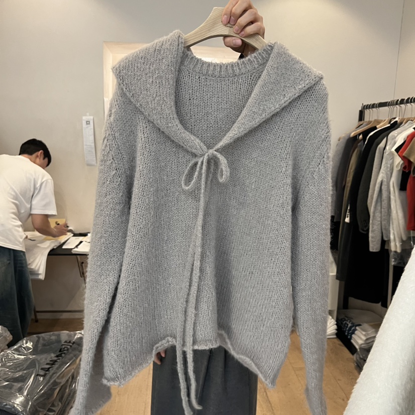 LA MAGIE FEMME東大門㊣代購女士新款25秋冬人氣熱賣針織衫Lamagie Femme針織衫圖色1