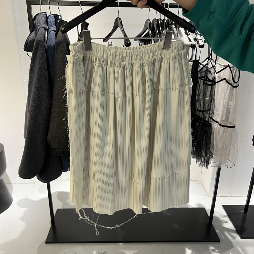 NEU ADULT東大門㊣實拍女士新款職業半身裙中短裙百褶褶裙NEU ADULT半身裙/中短裙圖色2