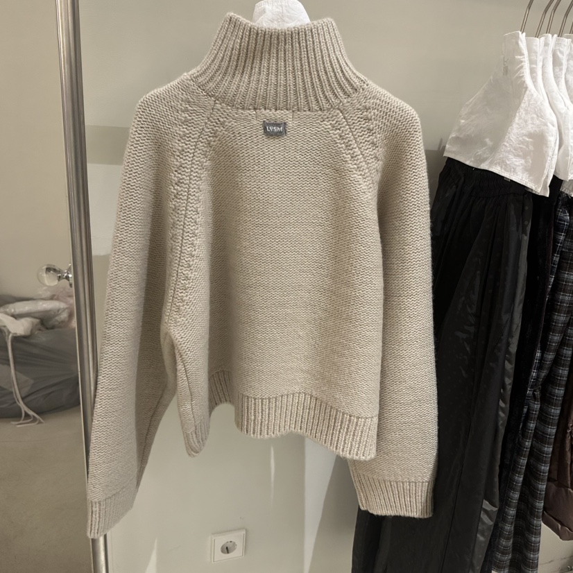 LOVE YOU SO MUCH/MORE THAN YESTERDAY東大門㊣代購女士新款25秋冬針織衫LYSM/MORE THAN YESTERDAY針織衫