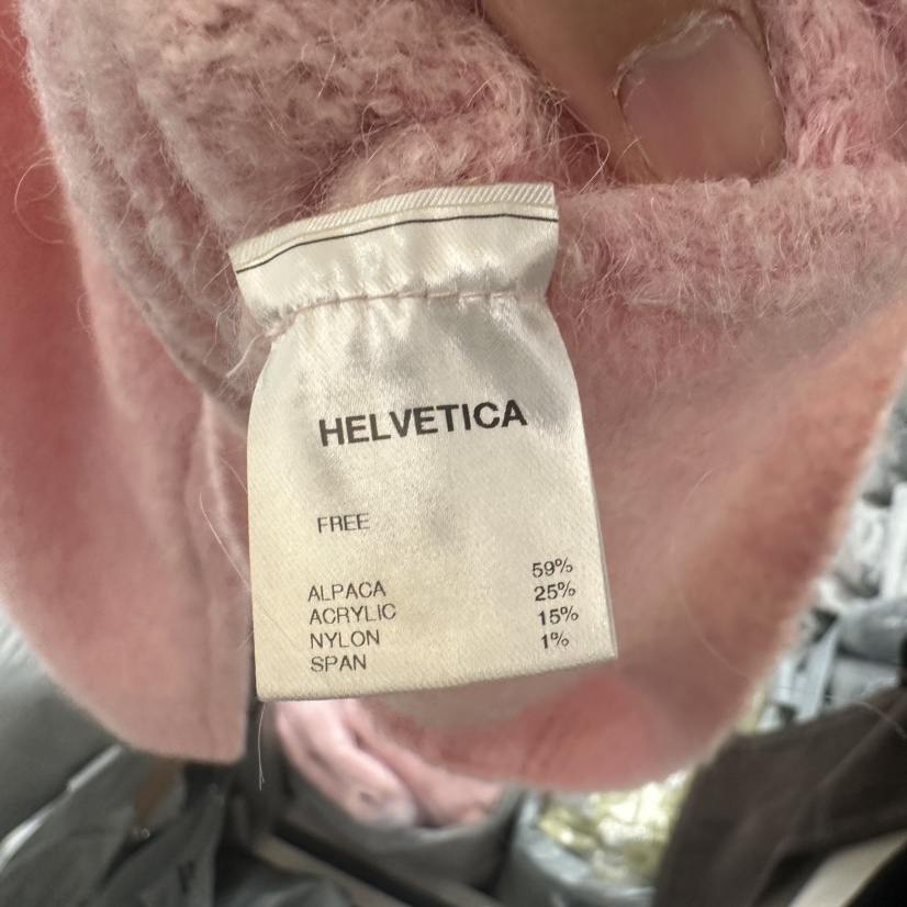 HELVETICA韓國代購㊣女裝新款時尚真品人氣職業25秋冬針織衫HELVETICA針織衫