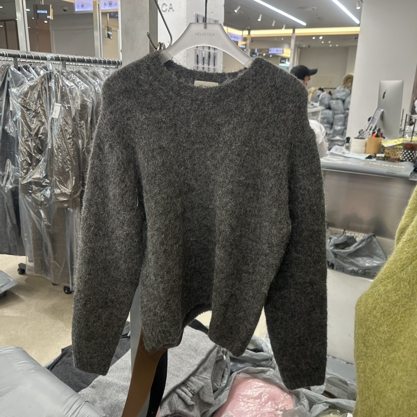 HELVETICA韓國代購㊣女裝新款時尚真品人氣職業25秋冬針織衫HELVETICA針織衫圖色3